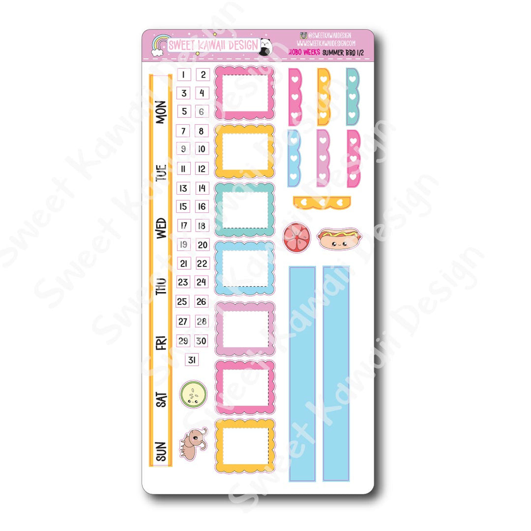 Weekly Kit - Summer BBQ - SIZE OPTIONS AVAILABLE