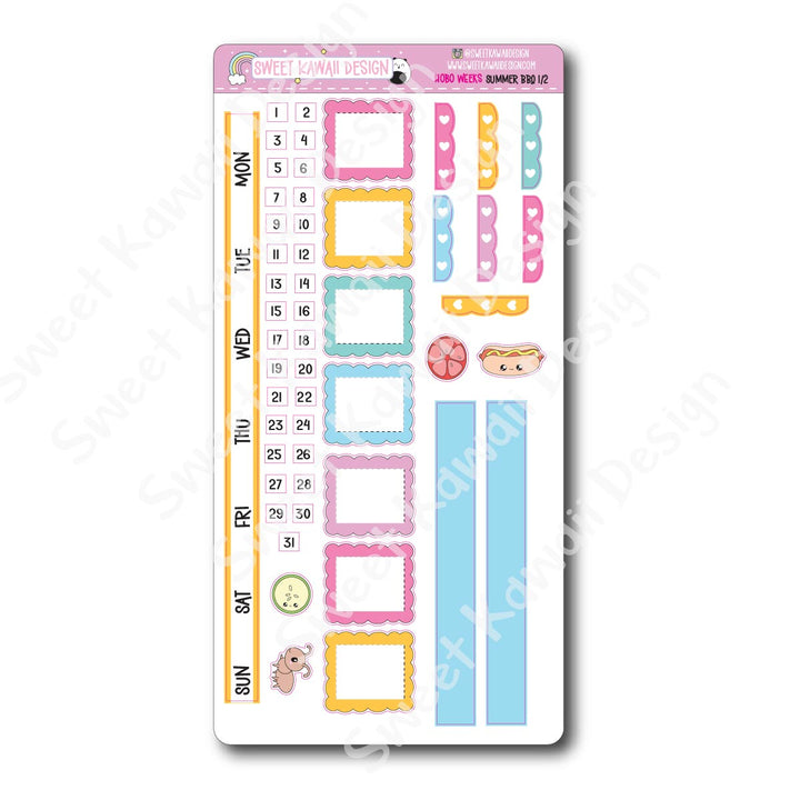 Weekly Kit - Summer BBQ - SIZE OPTIONS AVAILABLE