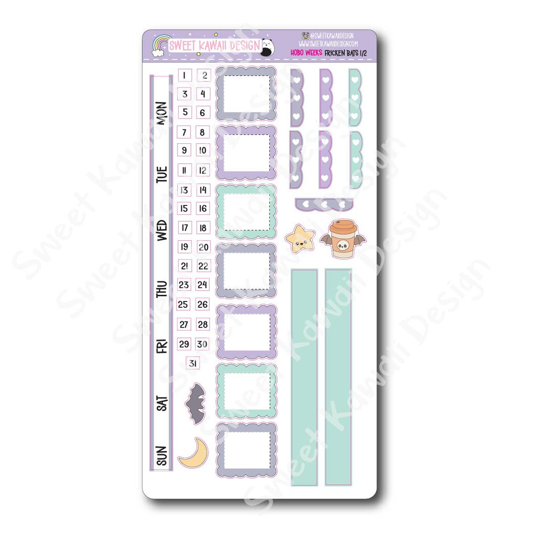 Weekly Kit - Fricken Bats - SIZE OPTIONS AVAILABLE