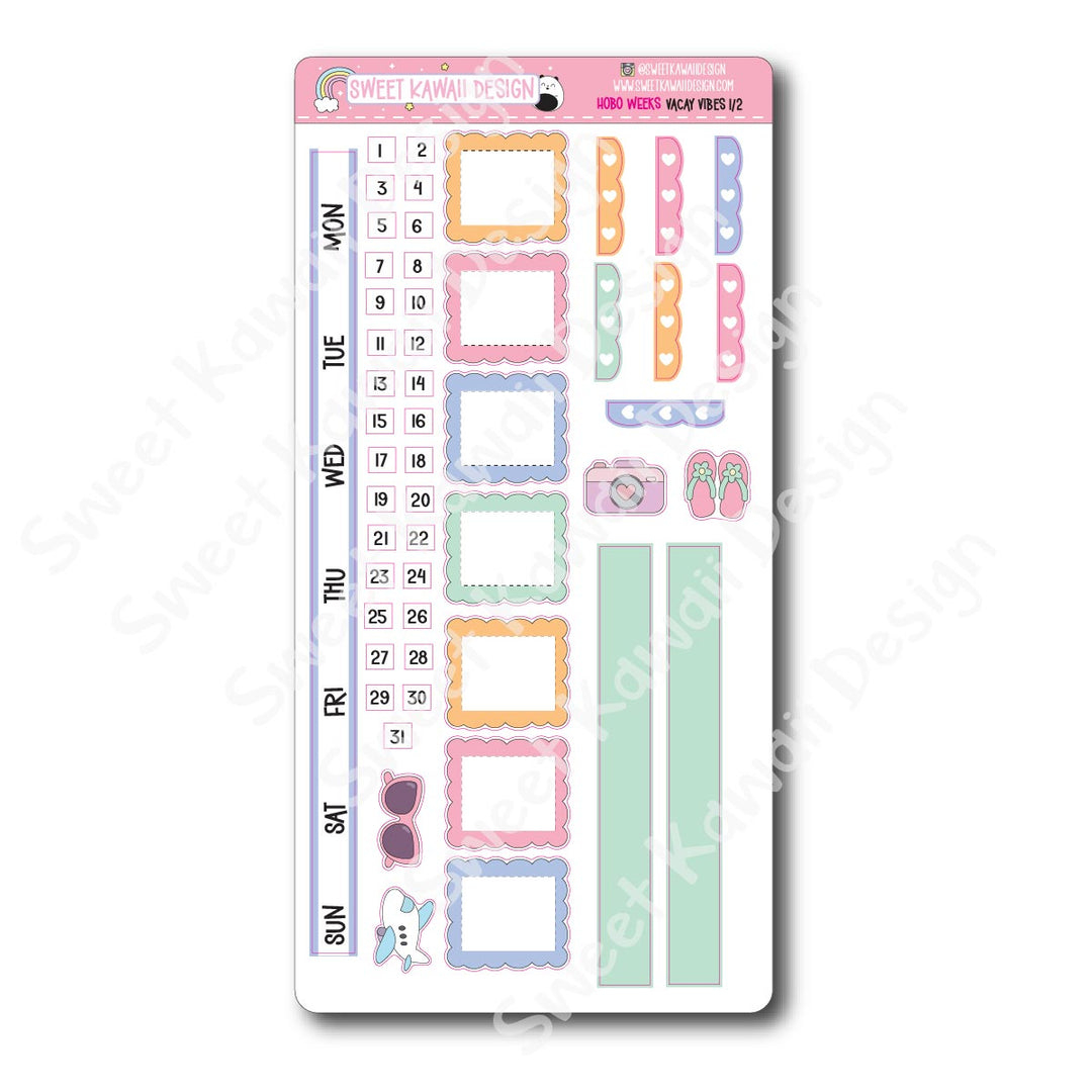 Weekly Kit - Vacay Vibes - SIZE OPTIONS AVAILABLE