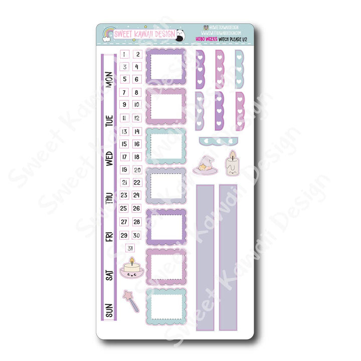 Weekly Kit - Witch Please - SIZE OPTIONS AVAILABLE