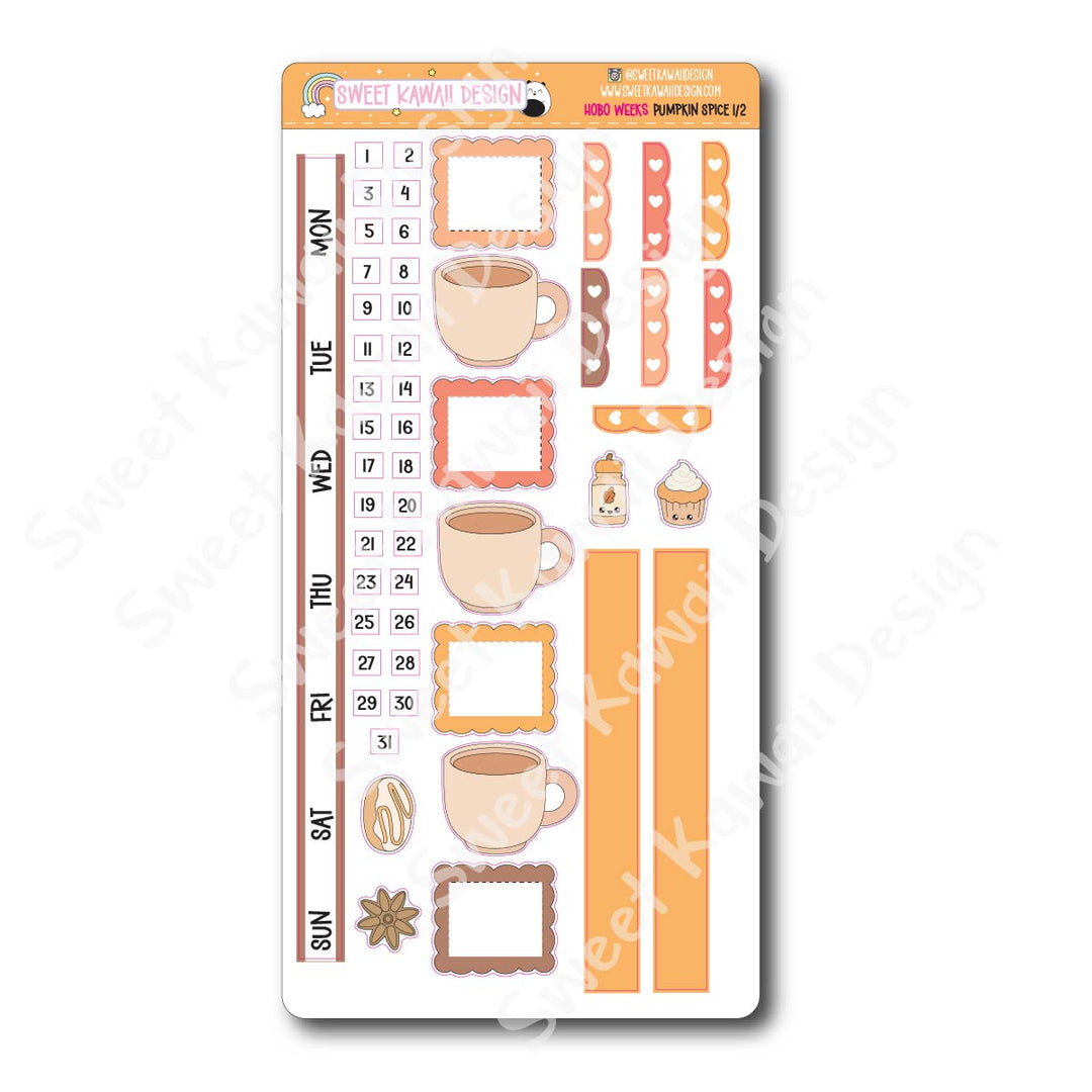 Weekly Kit - Pumpkin Spice 25 - SIZE OPTIONS AVAILABLE