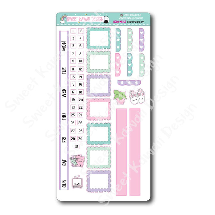 Weekly Kit - Introverting - SIZE OPTIONS AVAILABLE