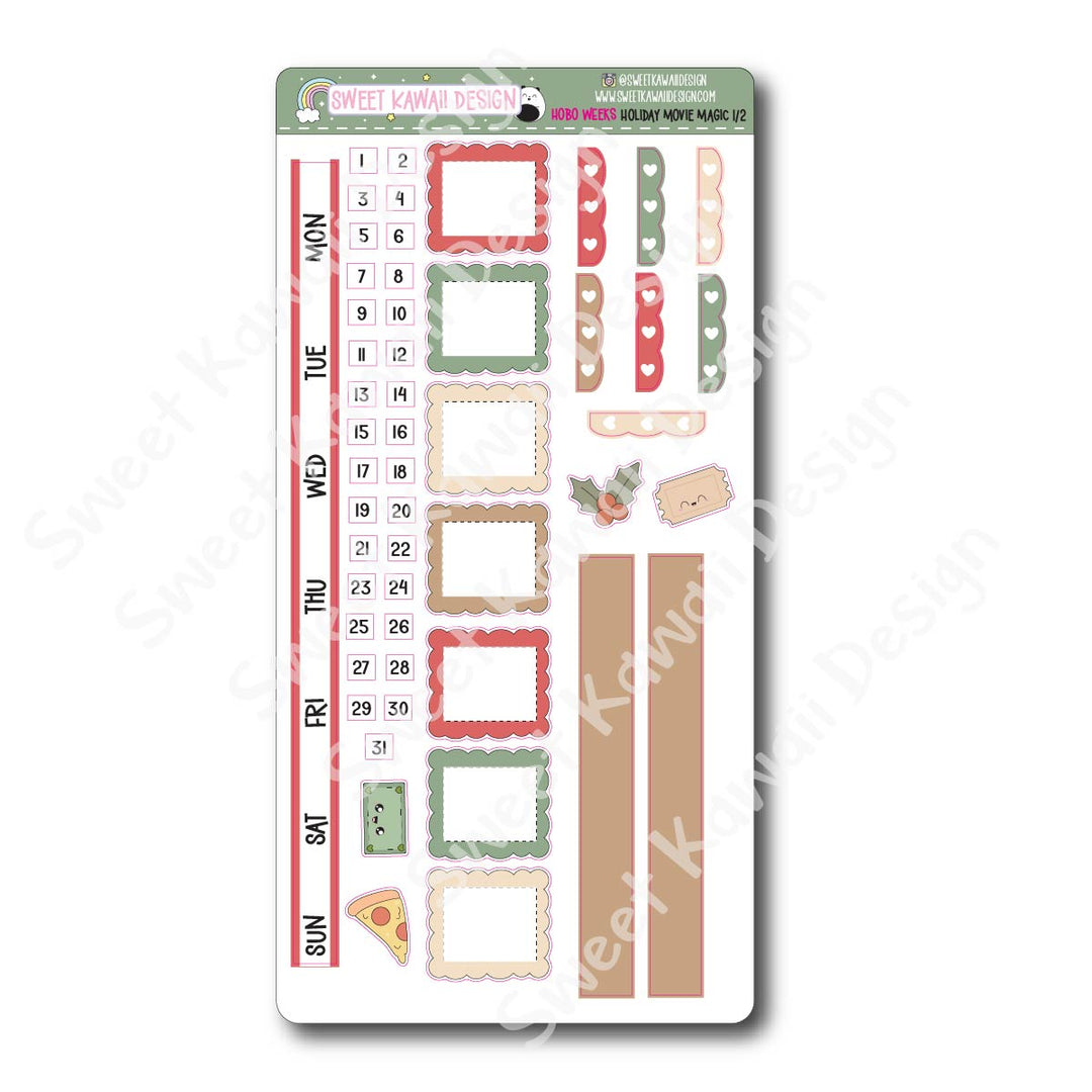 Weekly Kit - Holiday Movie Magic - SIZE OPTIONS AVAILABLE