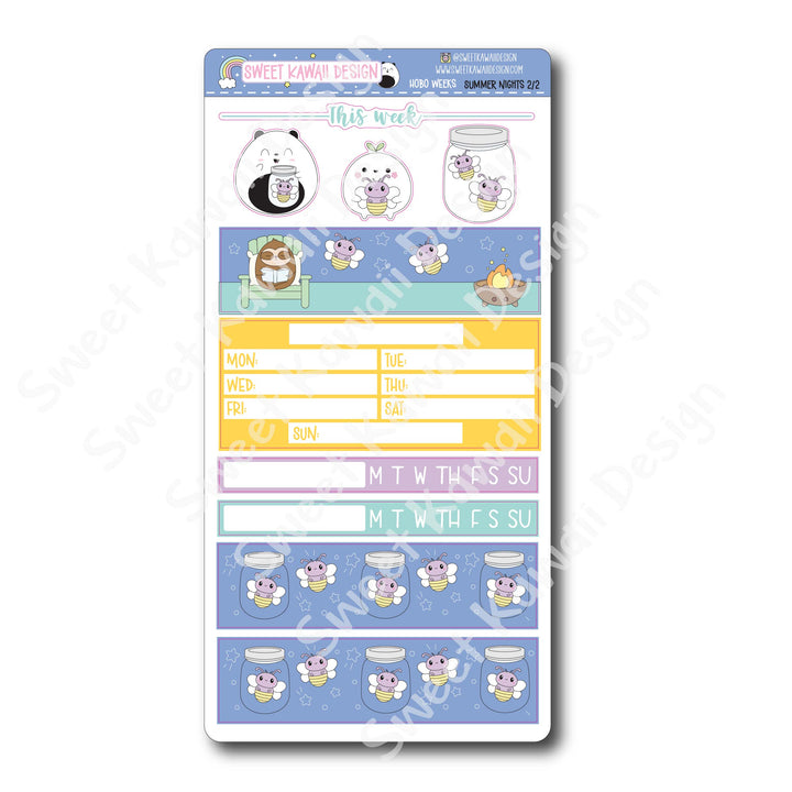 Weekly Kit - Summer Nights - SIZE OPTIONS AVAILABLE