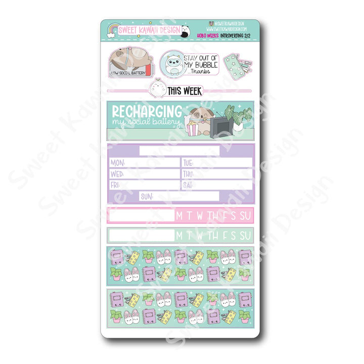 Weekly Kit - Introverting - SIZE OPTIONS AVAILABLE