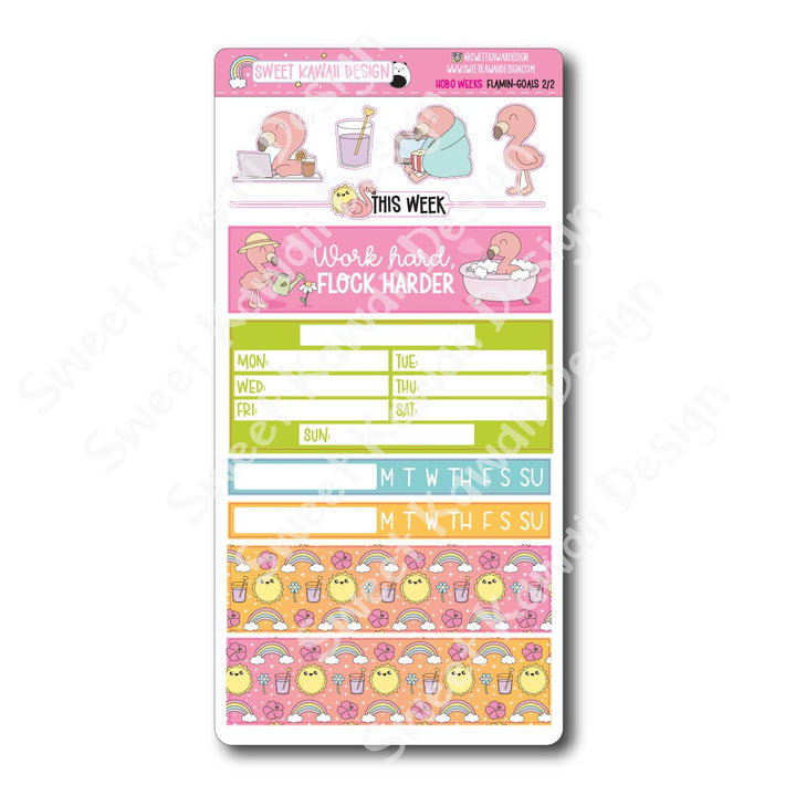 Weekly Kit - Flamingoals - SIZE OPTIONS AVAILABLE