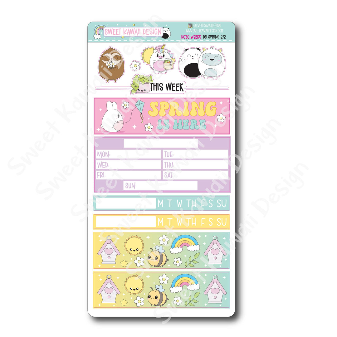 Weekly Kit - TGI Spring - SIZE OPTIONS AVAILABLE