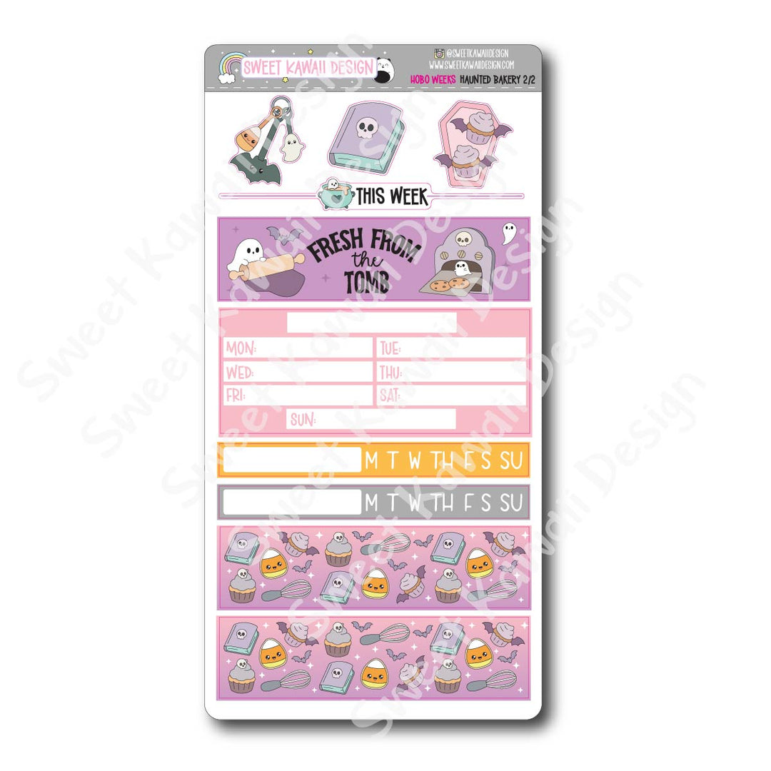 Weekly Kit - Haunted Bakery - SIZE OPTIONS AVAILABLE