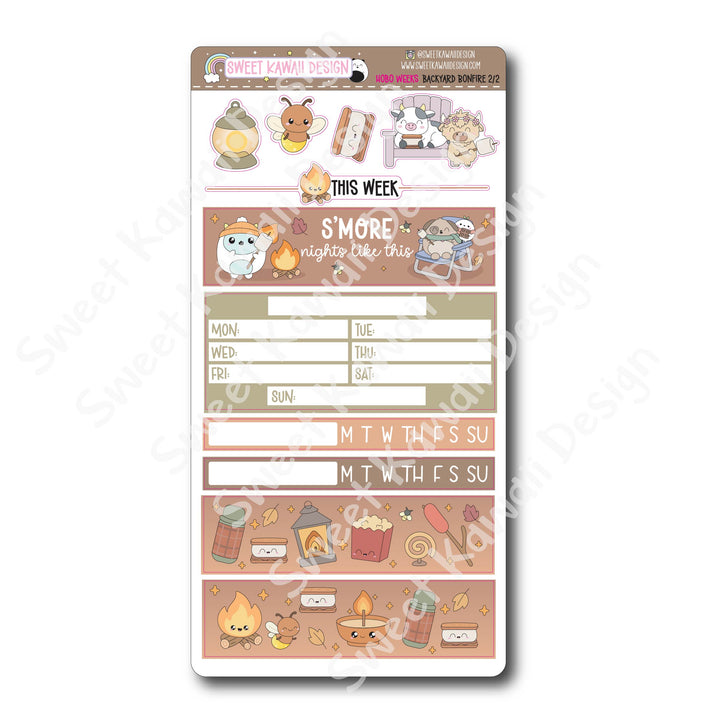 Weekly Kit - Backyard Bonfire - SIZE OPTIONS AVAILABLE