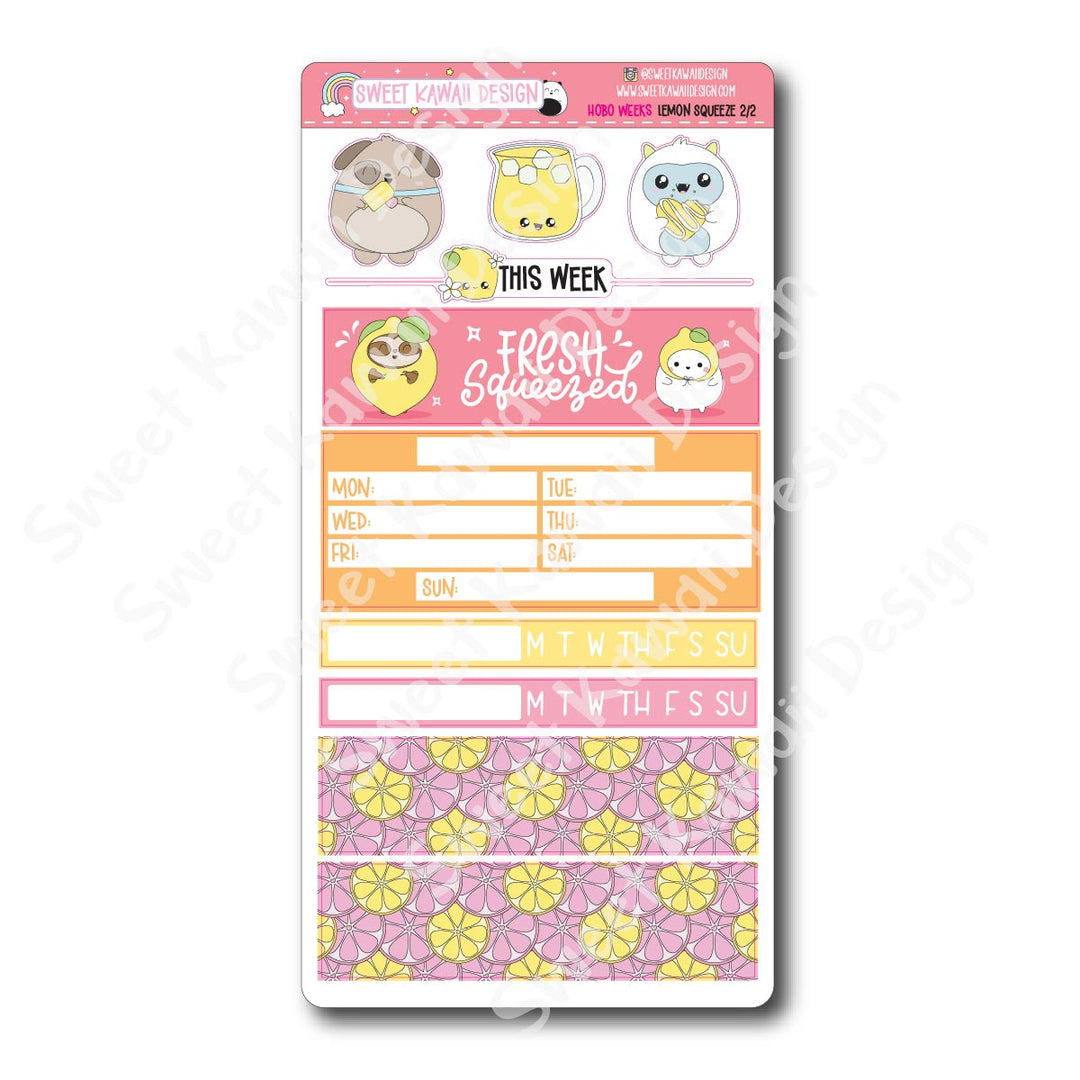Weekly Kit - Lemon Squeeze - SIZE OPTIONS AVAILABLE