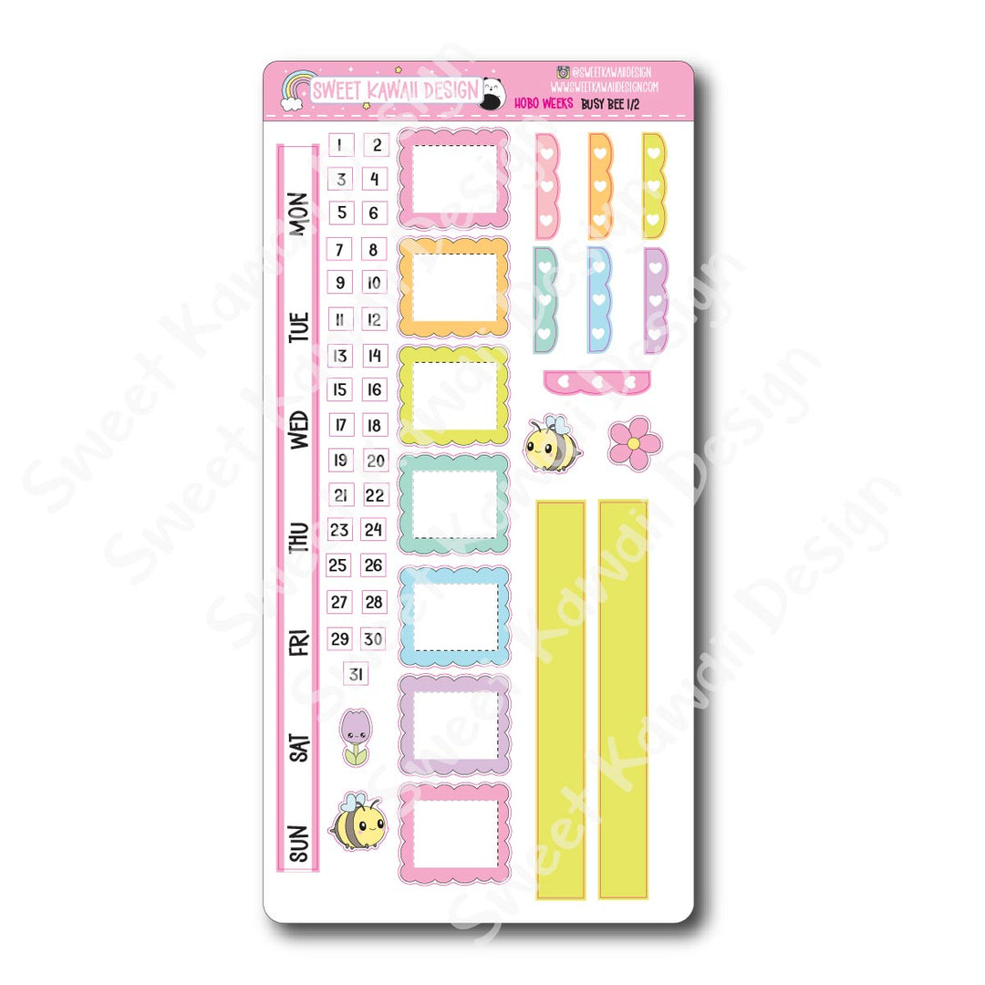 Weekly Kit - Busy Bee - SIZE OPTIONS AVAILABLE