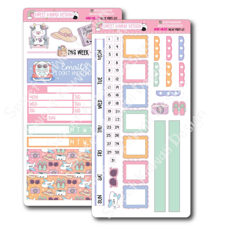 Weekly Kit - Vacay Vibes - SIZE OPTIONS AVAILABLE