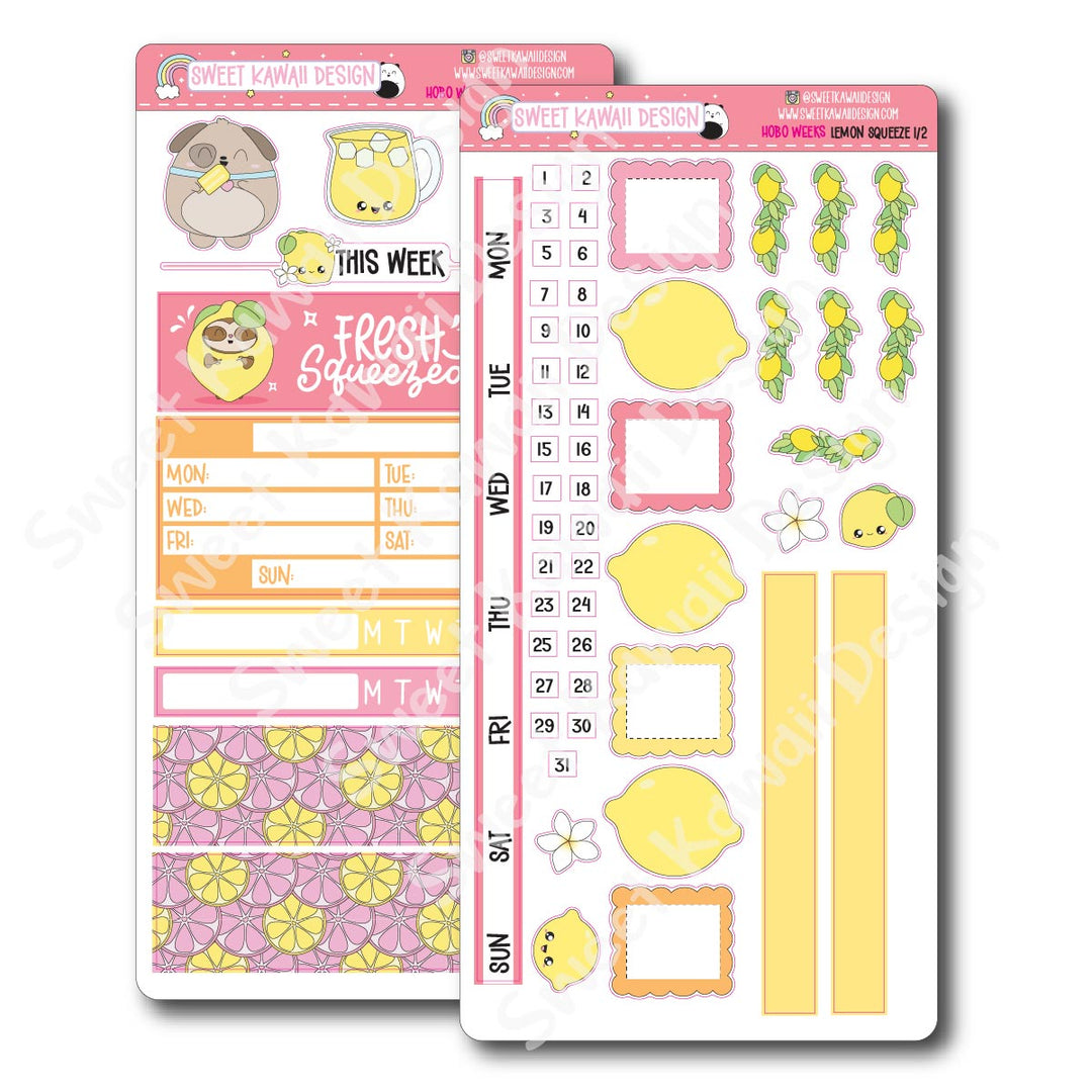 Weekly Kit - Lemon Squeeze - SIZE OPTIONS AVAILABLE