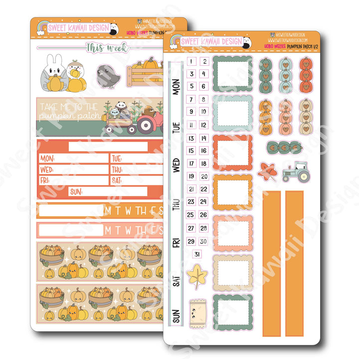 Weekly Kit - Pumpkin Patch - SIZE OPTIONS AVAILABLE