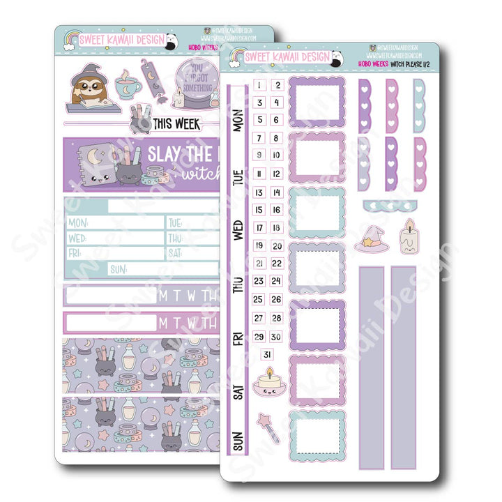 Weekly Kit - Witch Please - SIZE OPTIONS AVAILABLE