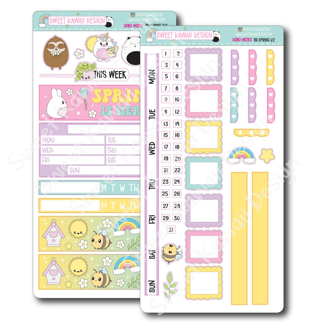 Weekly Kit - TGI Spring - SIZE OPTIONS AVAILABLE