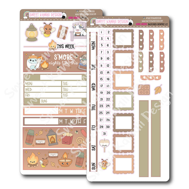 Weekly Kit - Backyard Bonfire - SIZE OPTIONS AVAILABLE