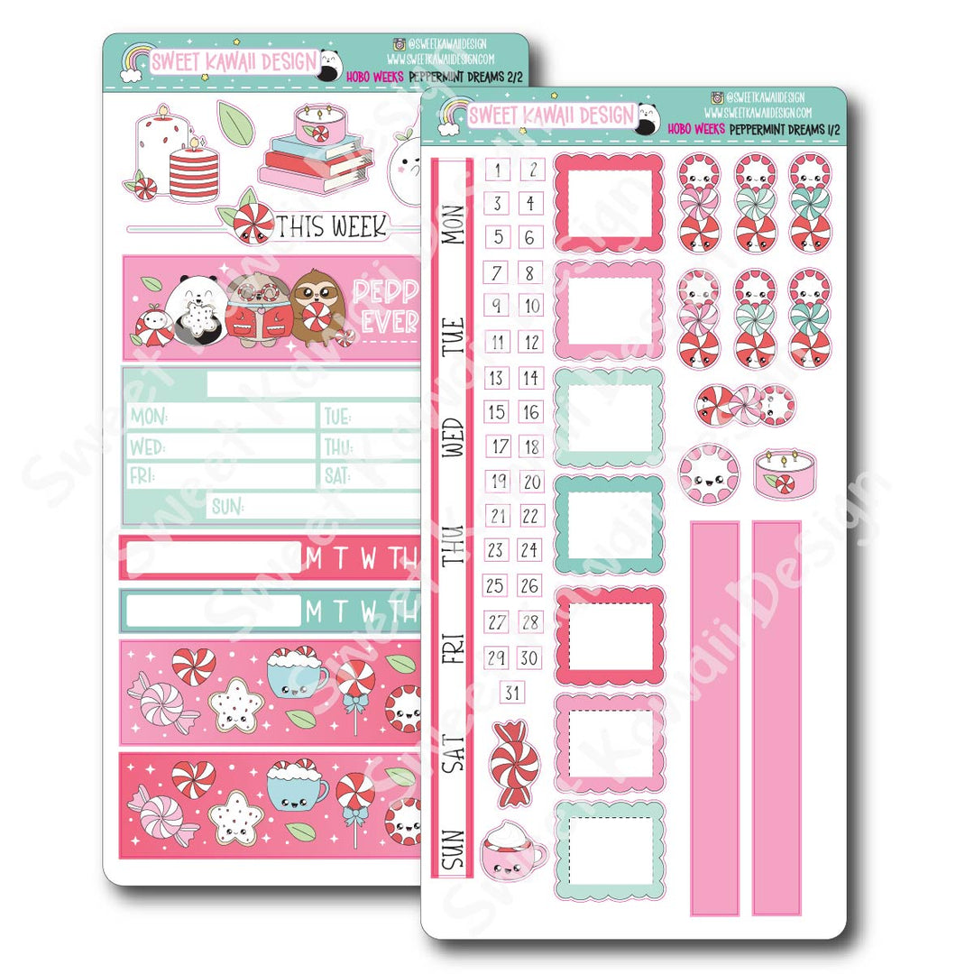 Weekly Kit - Peppermint Dreams - SIZE OPTIONS AVAILABLE