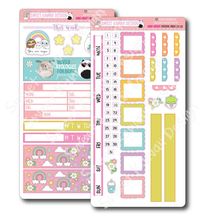 Weekly Kit - Positive Vibes 2.0 - SIZE OPTIONS AVAILABLE
