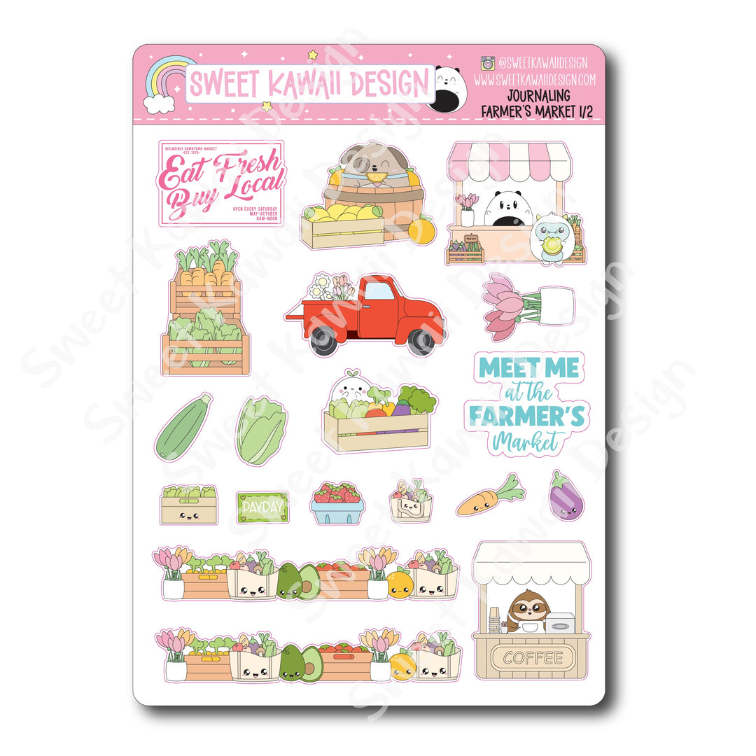 Journaling Kit - Farmer's Market