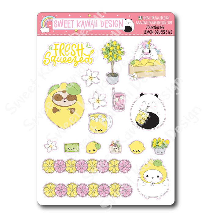 Journaling Kit - Lemon Squeeze