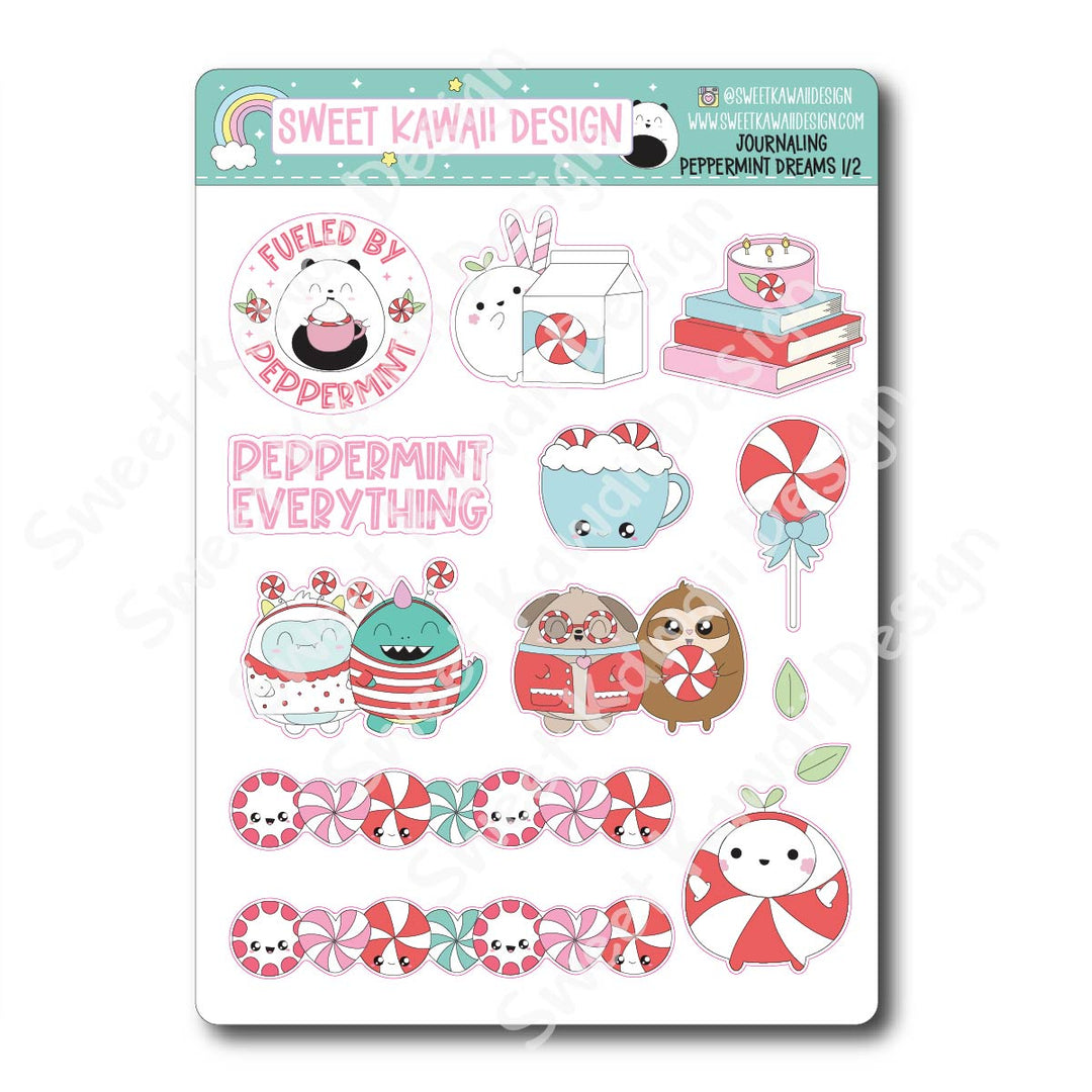 Journaling Kit - Peppermint Dreams