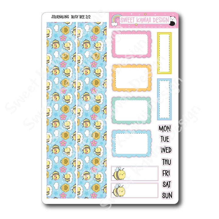 Journaling Kit - Busy Bee
