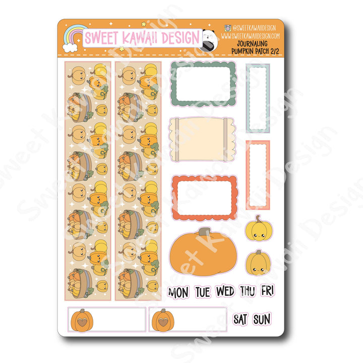 Journaling Kit - Pumpkin Patch