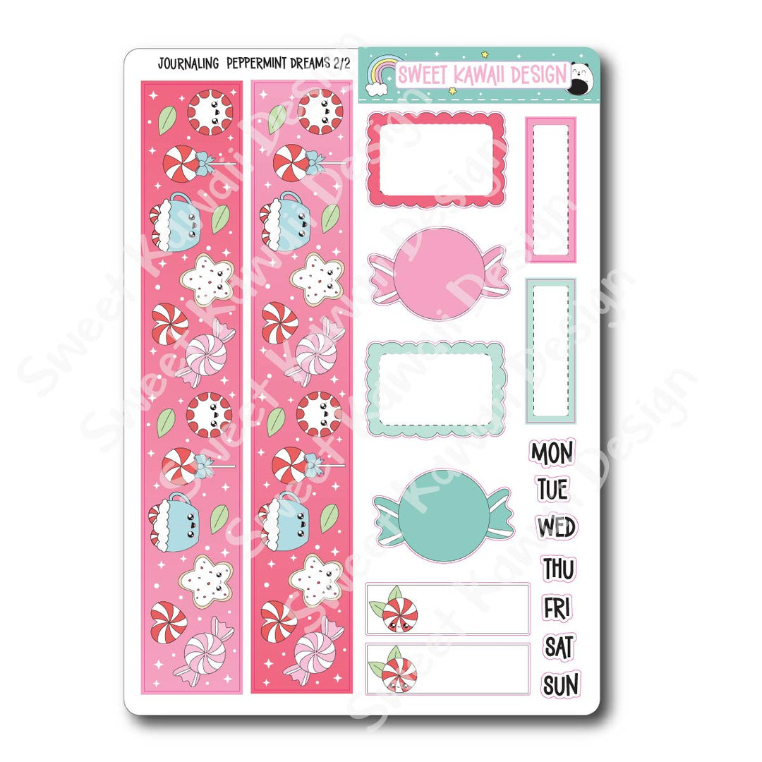 Journaling Kit - Peppermint Dreams