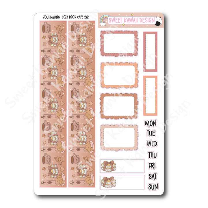 Journaling Kit - Cozy Book Cafe