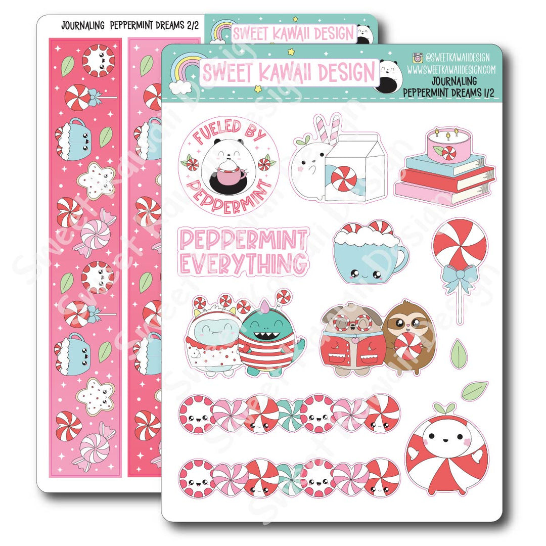 Journaling Kit - Peppermint Dreams