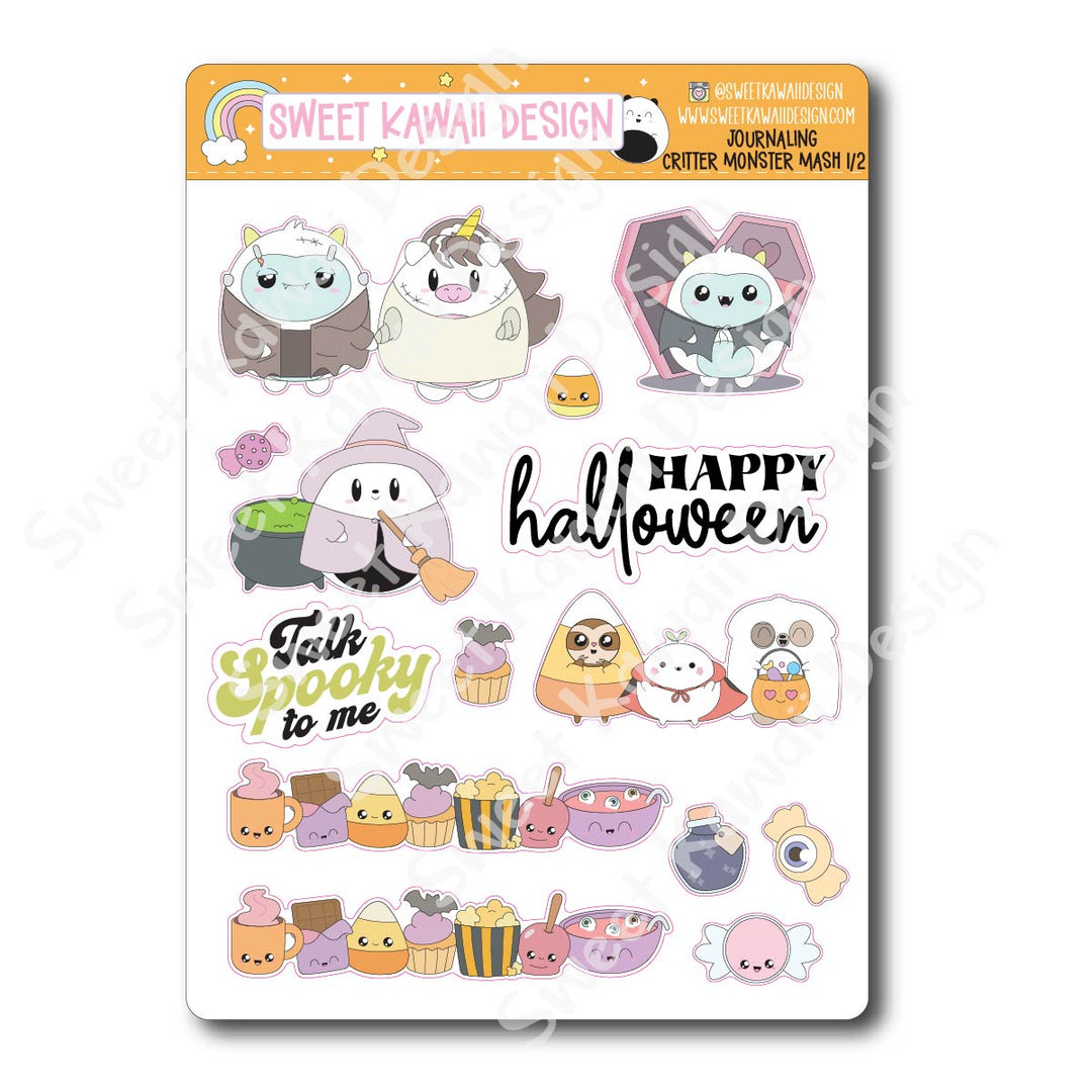 Journaling Kit - Critter Monster Mash