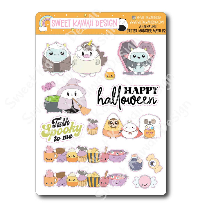 Journaling Kit - Critter Monster Mash