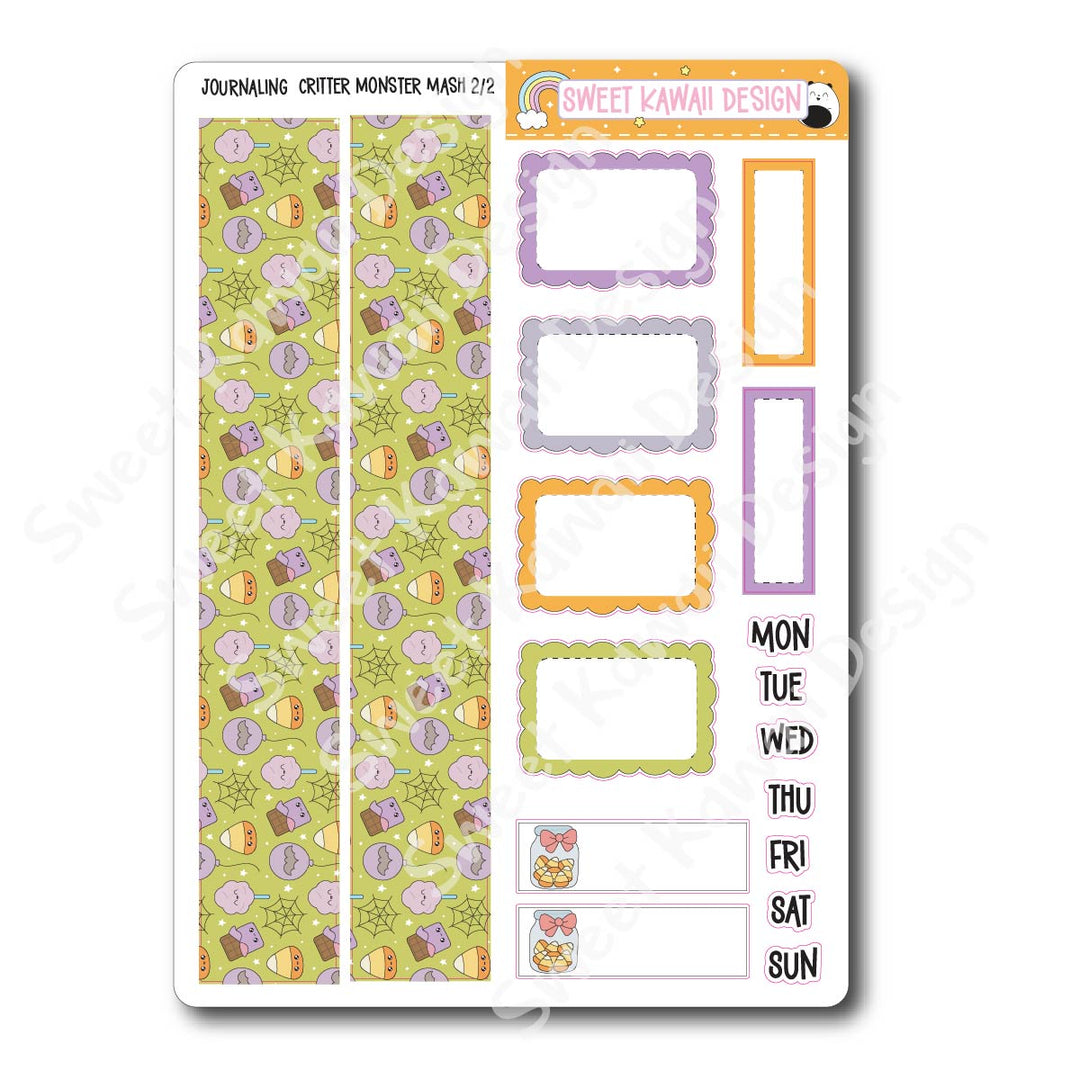 Journaling Kit - Critter Monster Mash