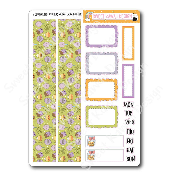 Journaling Kit - Critter Monster Mash