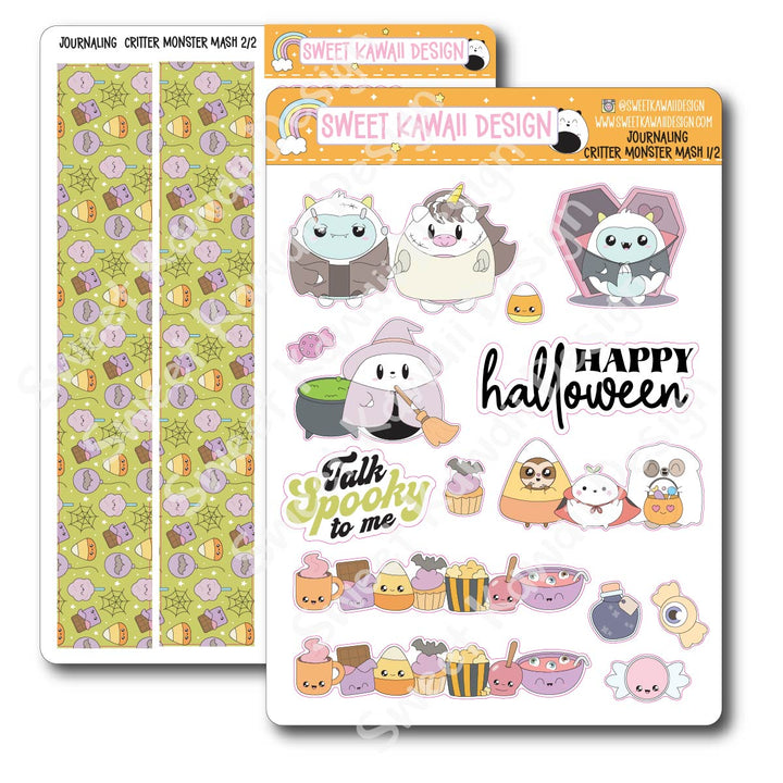 Journaling Kit - Critter Monster Mash