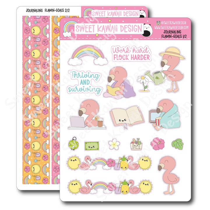Journaling Kit - Flamingoals