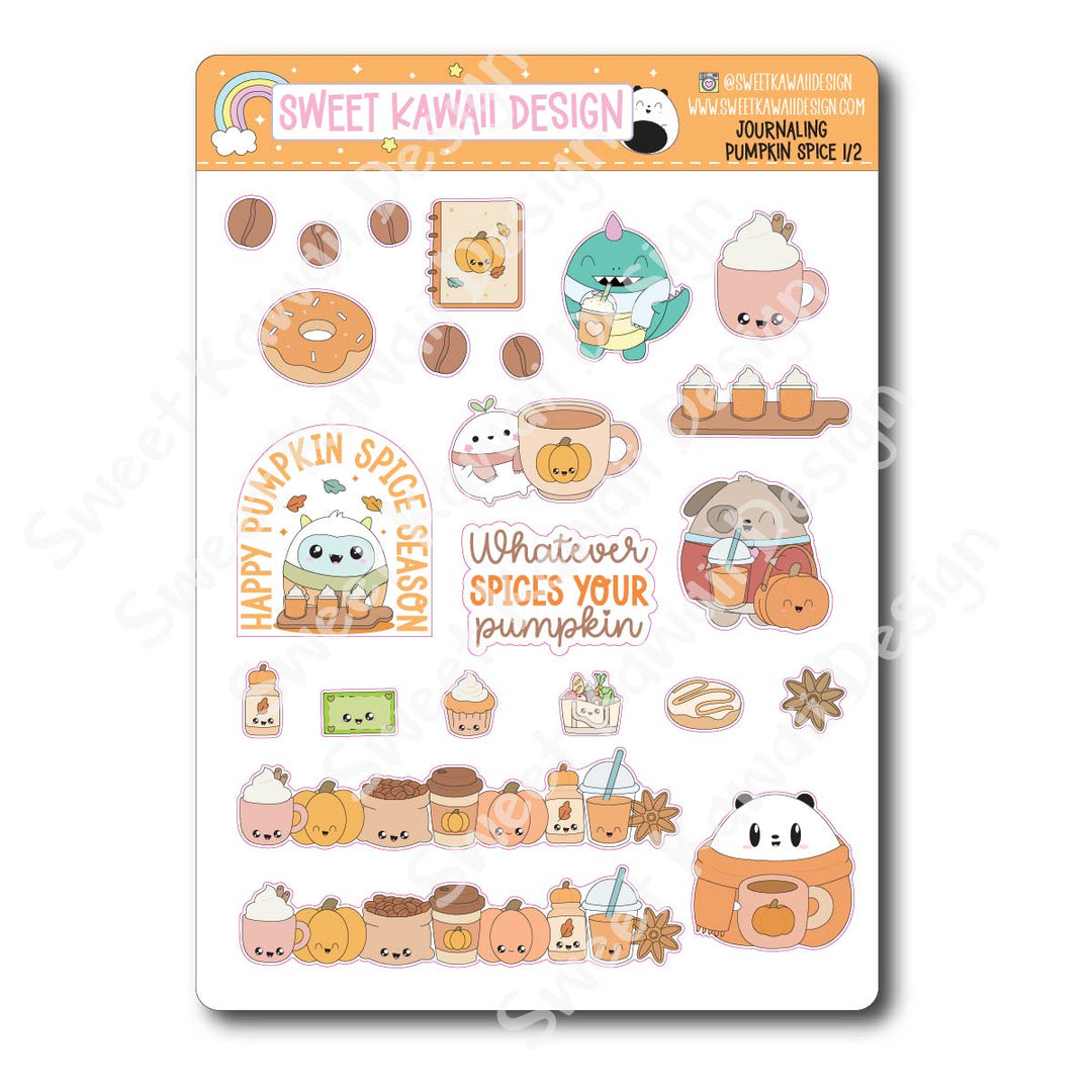 Journaling Kit - Pumpkin Spice 25