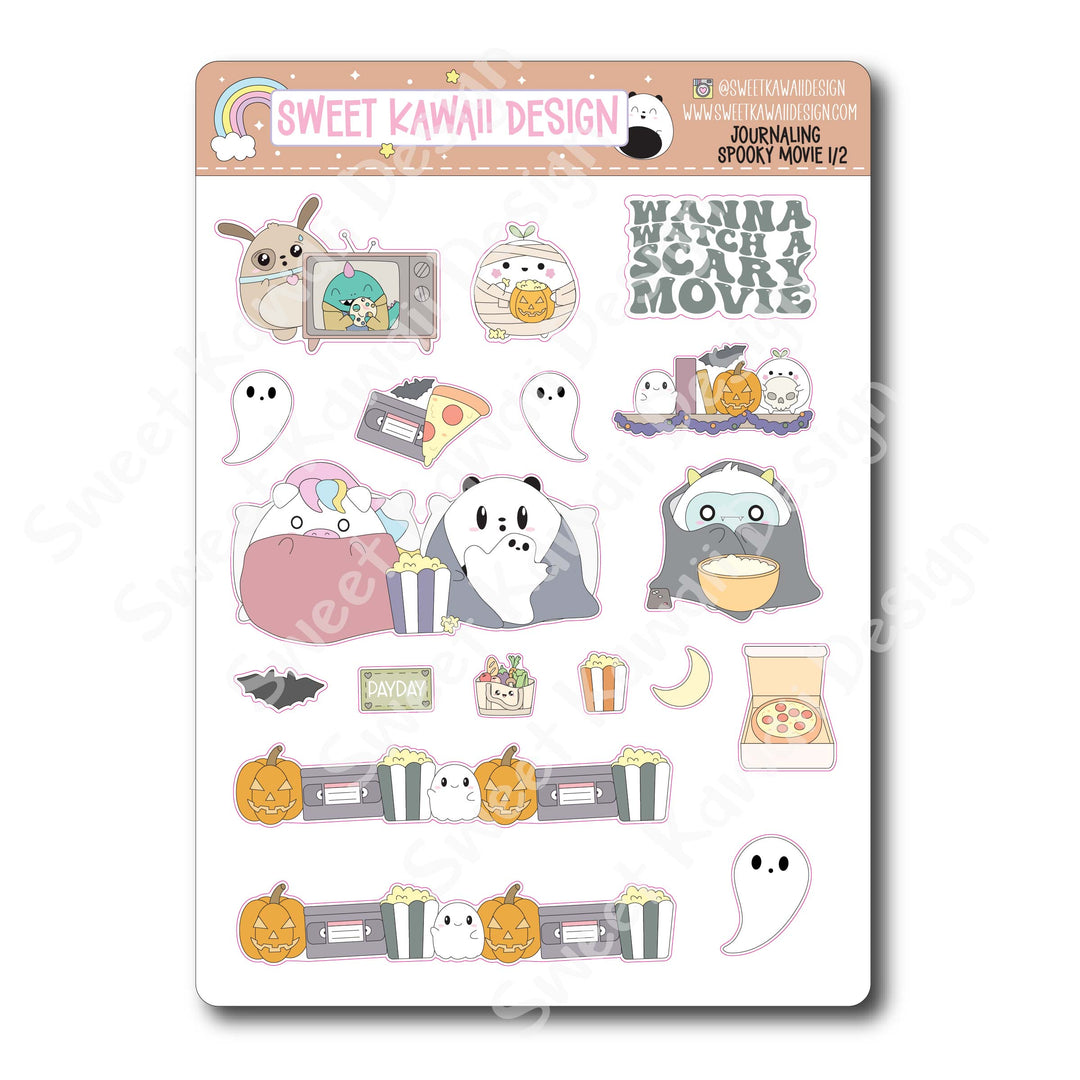 Journaling Kit - Spooky Movie