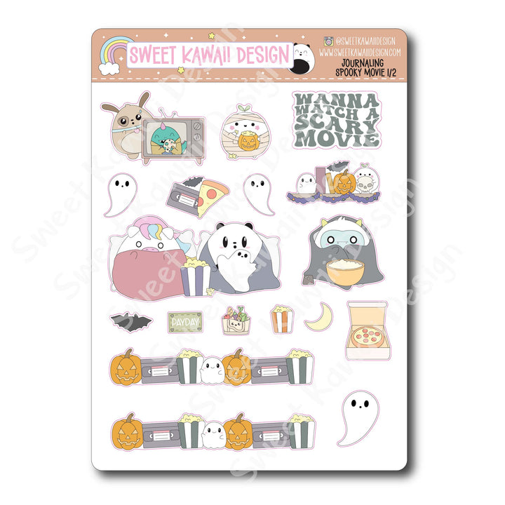 Journaling Kit - Spooky Movie