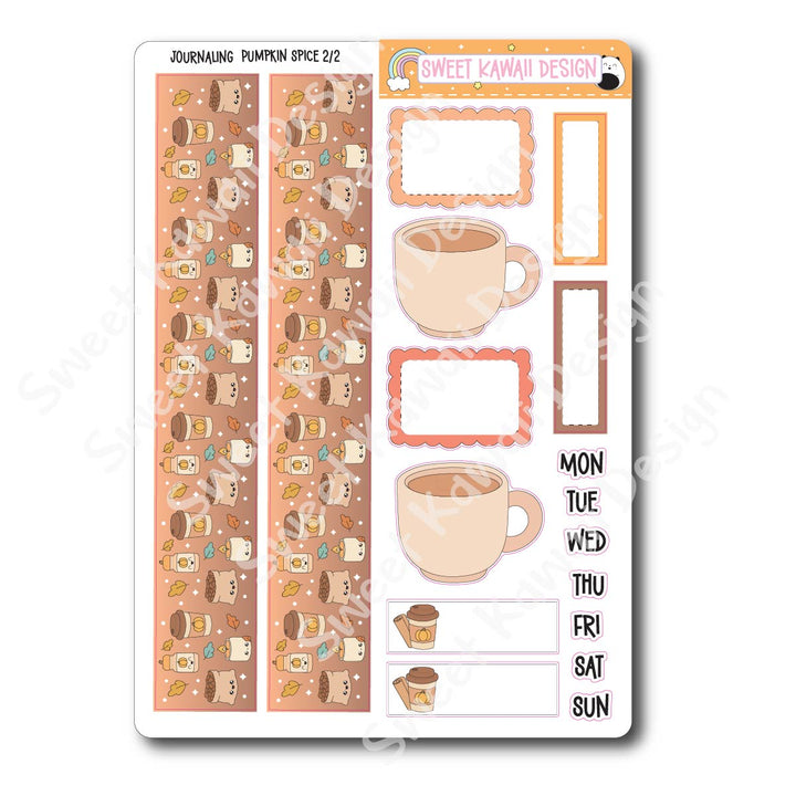 Journaling Kit - Pumpkin Spice 25
