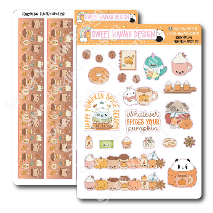 Journaling Kit - Pumpkin Spice 25