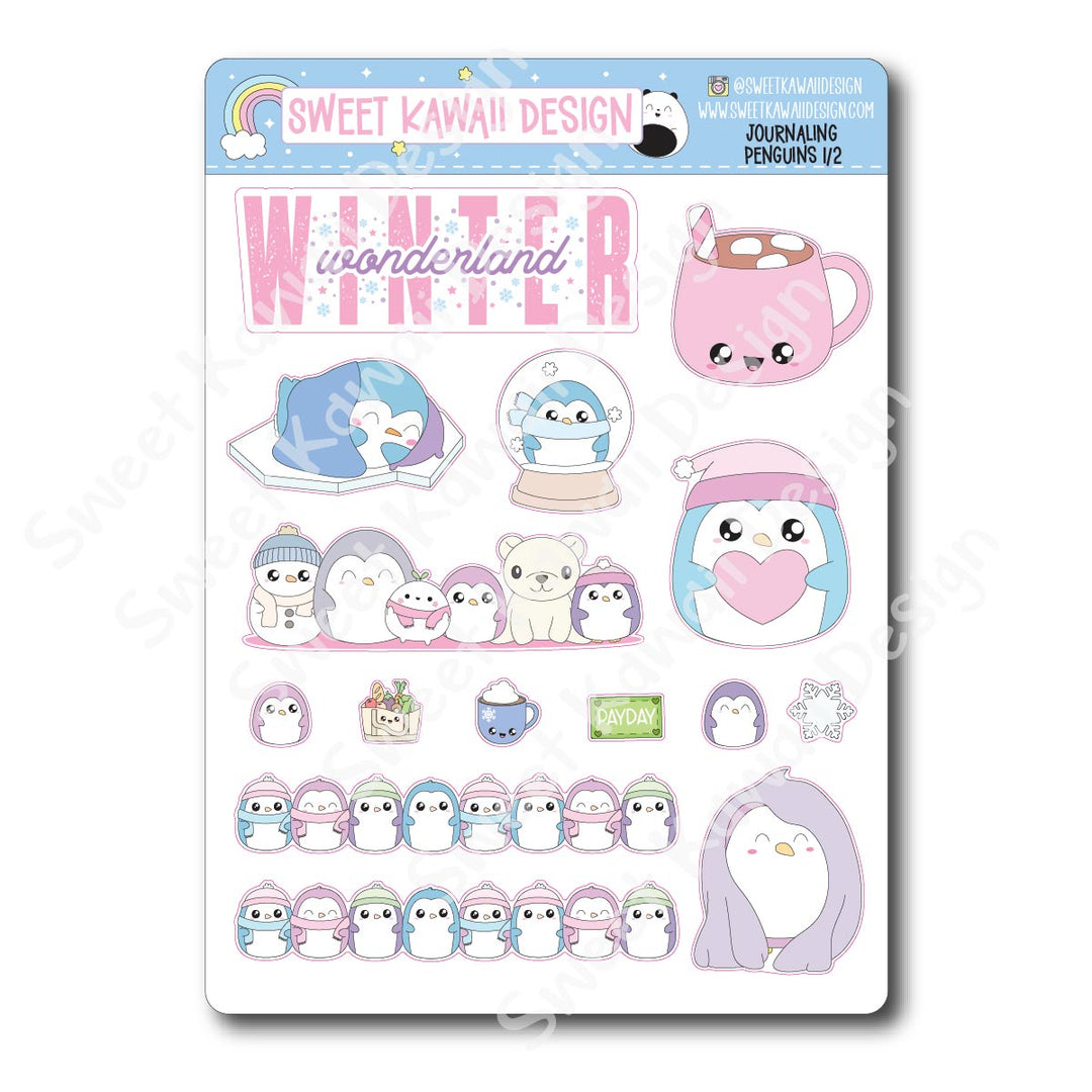 Journaling Kit - Penguins