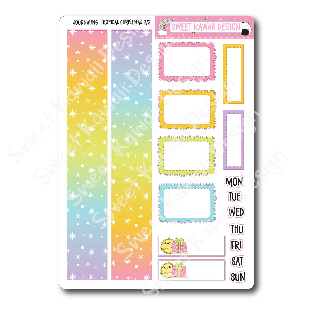 Journaling Kit - Tropical Christmas