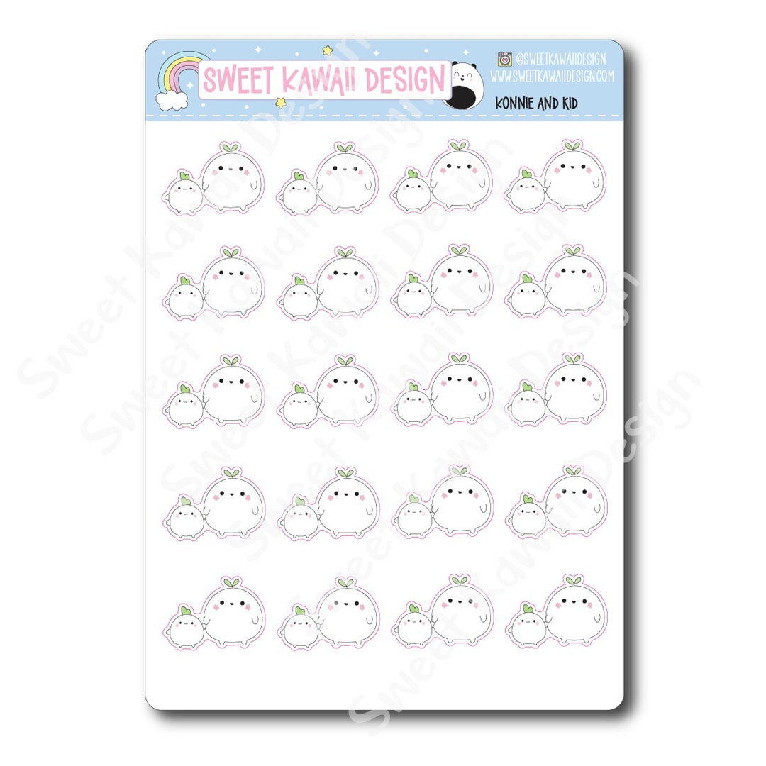 Kawaii Konnie and Kid Stickers