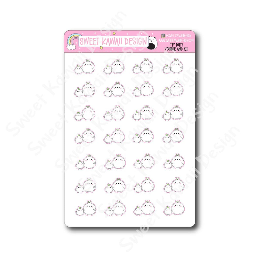 Kawaii Konnie and Kid Stickers