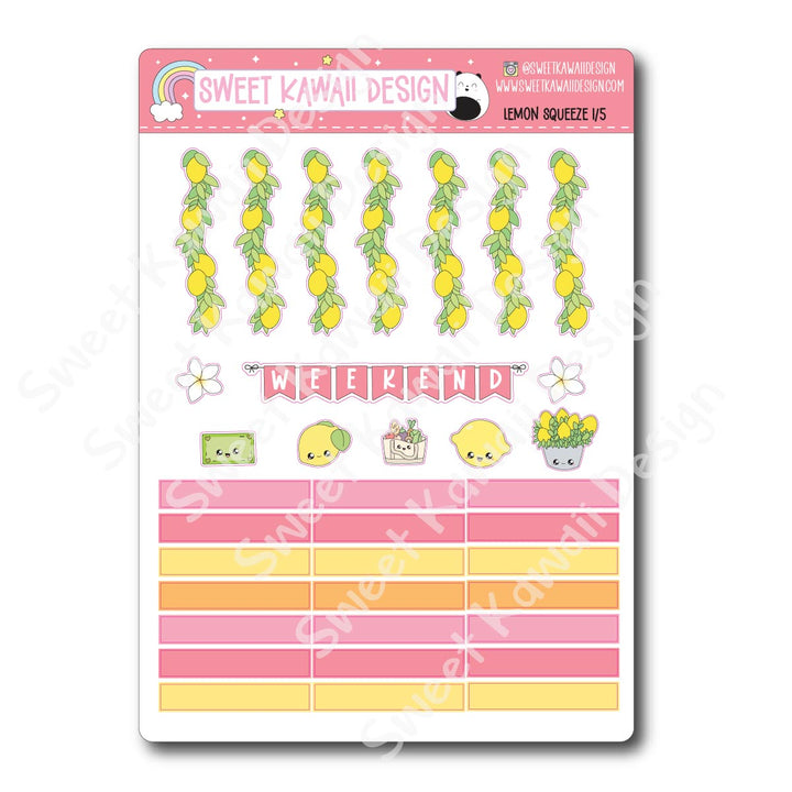 Weekly Kit - Lemon Squeeze - SIZE OPTIONS AVAILABLE