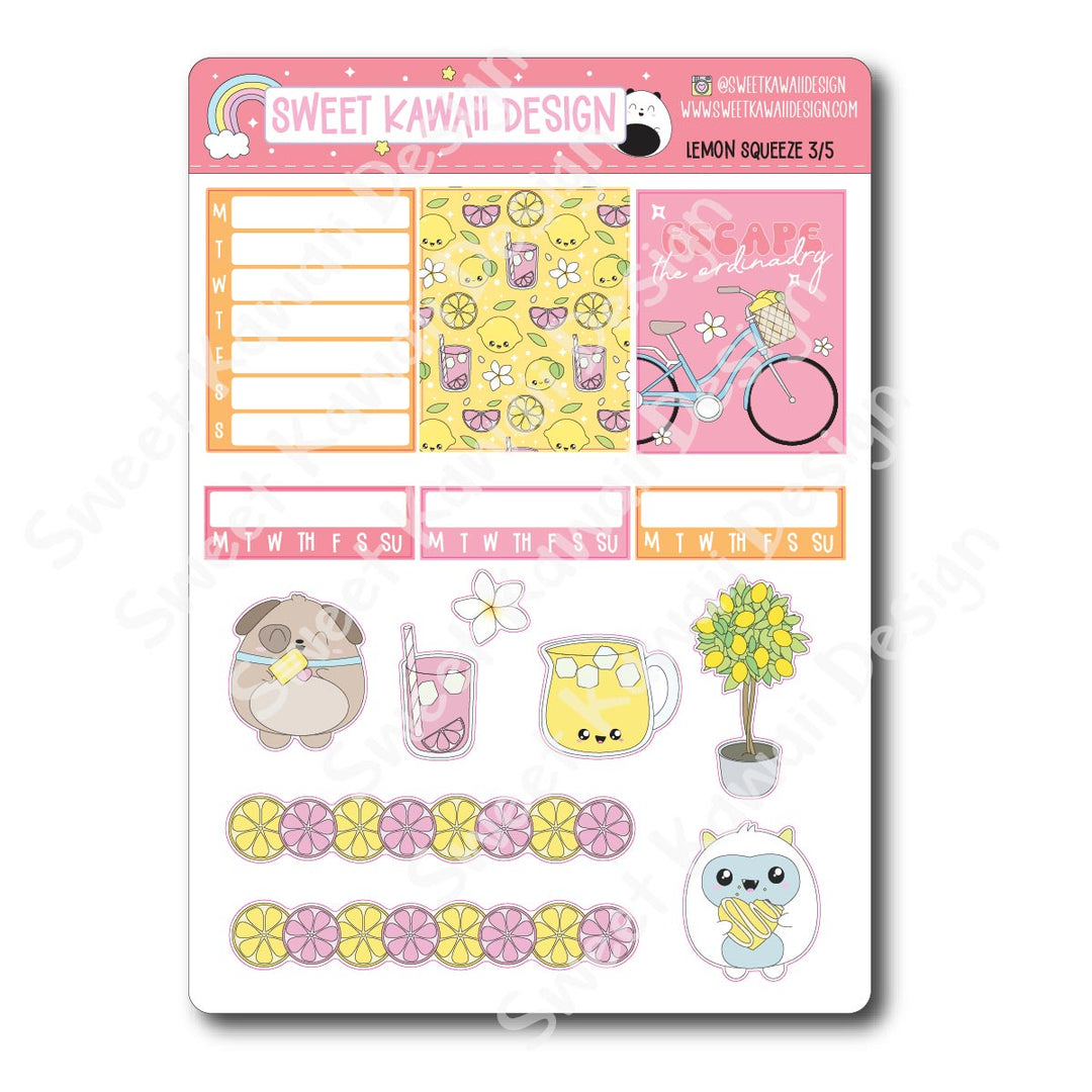 Weekly Kit - Lemon Squeeze - SIZE OPTIONS AVAILABLE