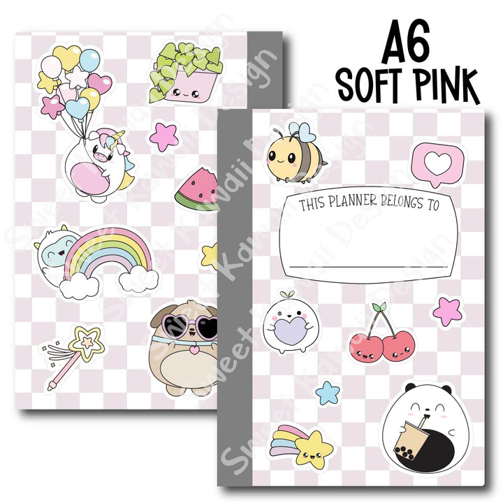Planner Cover Stickers Colors and Sizes Available